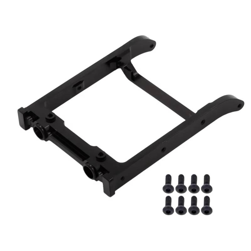 TOQPCZA RC Autoteile Für MN Für G500 MN86 MN86S MN86K MN86KS 1/12 RC Auto Vorderen Stoßfänger Metall Montage Querträger Geeignet Track Auto Upgrade Teile(Black) von TOQPCZA
