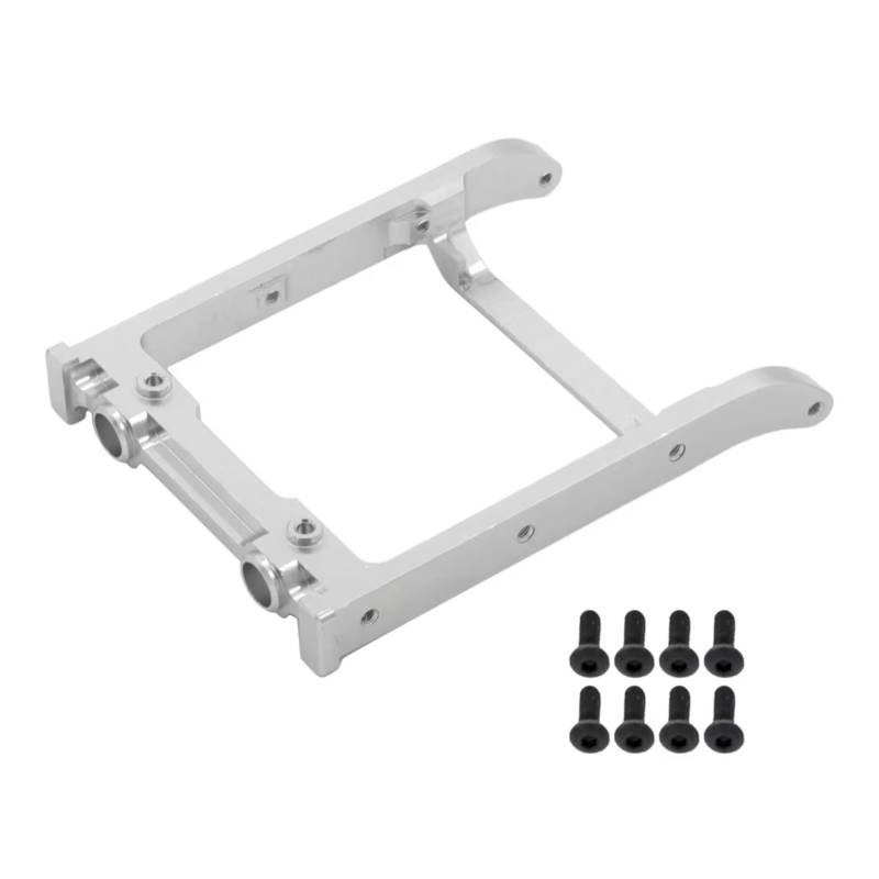 TOQPCZA RC Autoteile Für MN Für G500 MN86 MN86S MN86K MN86KS 1/12 RC Auto Vorderen Stoßfänger Metall Montage Querträger Geeignet Track Auto Upgrade Teile(Silver) von TOQPCZA