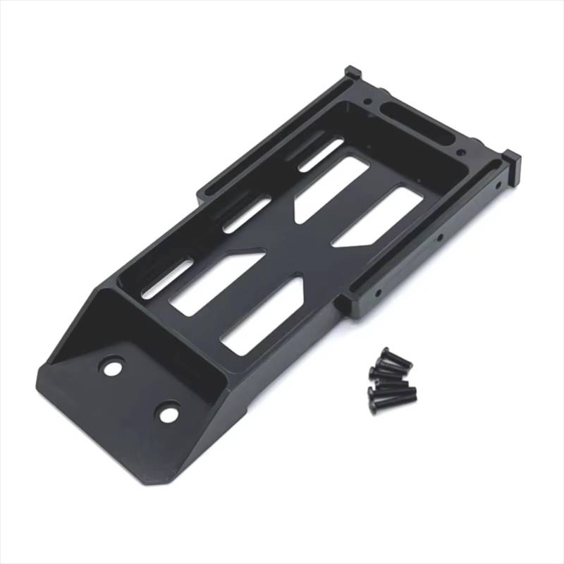 TOQPCZA RC Autoteile Für MN Model 1/12 Für MN128 MN86 G500 Metall Batterie Halterung RC Auto Upgrade Teile Fernbedienung Auto Ersatz Zubehör(Black) von TOQPCZA