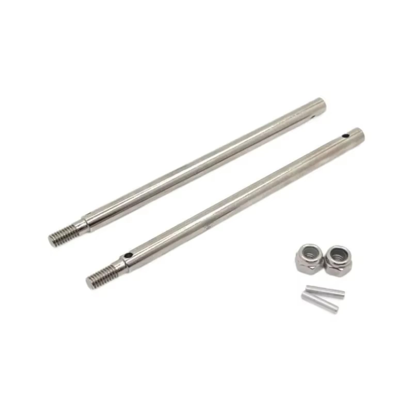 TOQPCZA RC Autoteile Für MN128 MN86 MN86S Für MN G500 1/12 Metall Vorne Hinterachse Antriebswelle CVD Antriebswelle Set RC Auto Upgrade Teile Zubehör(Rear Axle) von TOQPCZA
