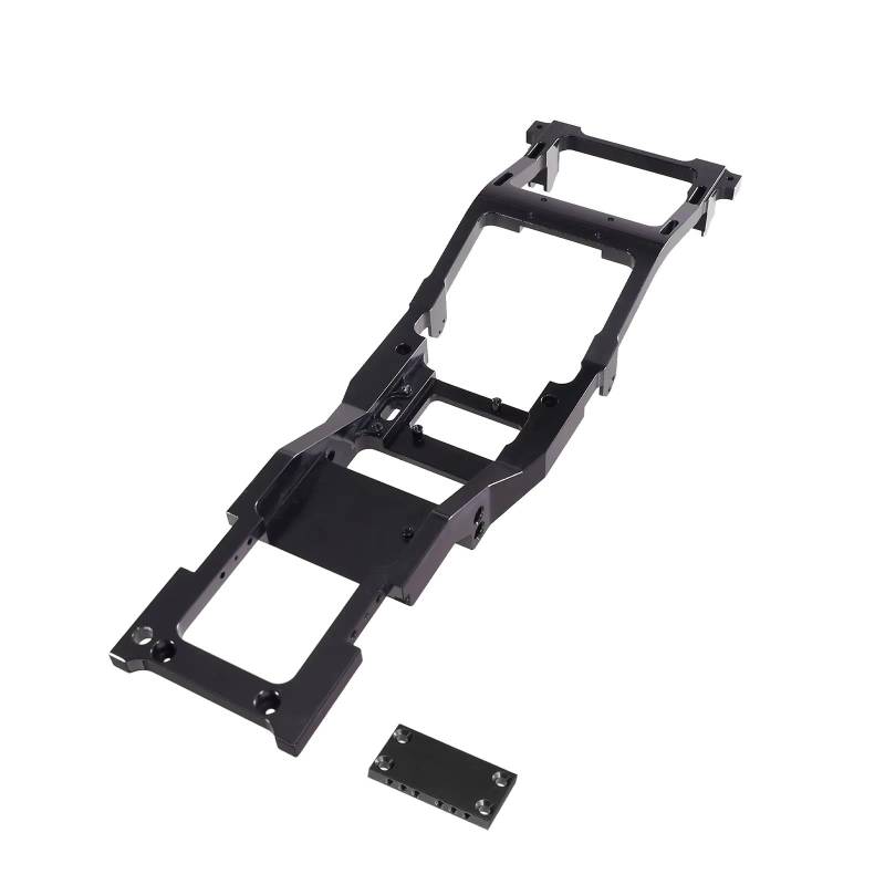 TOQPCZA RC Autoteile Für MN82 Für LC79 1/12 RC Auto Upgrade Metallrahmen Strahl Zubehör Teile Fernbedienung Auto Ersatzteile(Black) von TOQPCZA