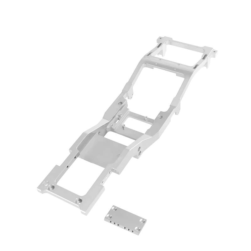 TOQPCZA RC Autoteile Für MN82 Für LC79 1/12 RC Auto Upgrade Metallrahmen Strahl Zubehör Teile Fernbedienung Auto Ersatzteile(Silver) von TOQPCZA
