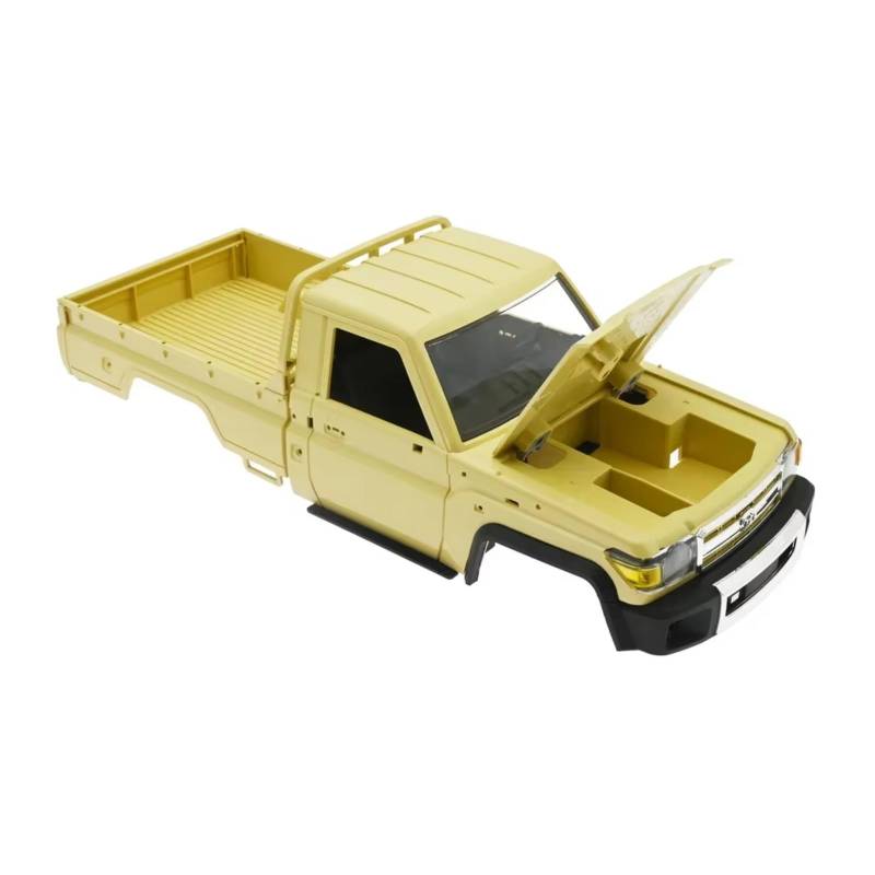 TOQPCZA RC Autoteile Für MN82 LC79 1/12 RC Auto Karosserie RC Auto Upgrade Teile Ersatz Zubehör Fernbedienung Auto Ersatzteile(Yellow) von TOQPCZA