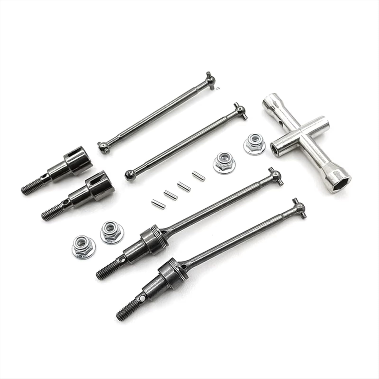 TOQPCZA RC Autoteile Für SCY 16101 16102 16103 16201 Pro 1/16 Vorne Und Hinten CVD Antriebswelle Set Pinsel RC Auto Upgrades Teile Ersatz Zubehör TOQPCZA RC Autoteile Für SCY 16101 16102 16103 16201 Pro 1/16 Vorne Und Hinten CVD Antriebswelle Set Pinsel RC Auto Upgrades Teile Ersatz Zubehör von TOQPCZA
