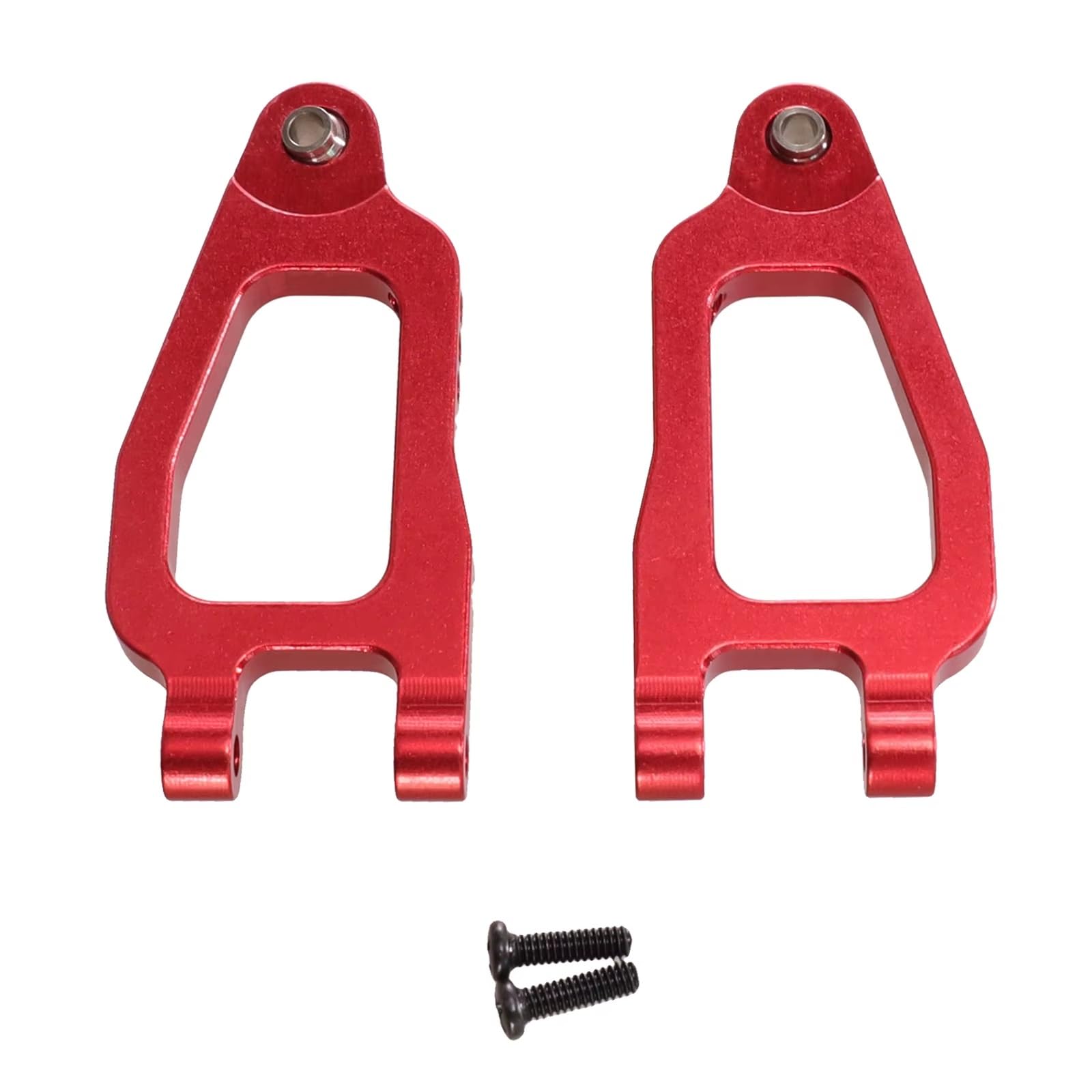 TOQPCZA RC Autoteile Für SCY Für 18101 18102 1/18 Metall Front Lower Arm Geeignet Fernbedienung Auto Ersatzteile OP Upgrade Und Änderung(Red) von TOQPCZA
