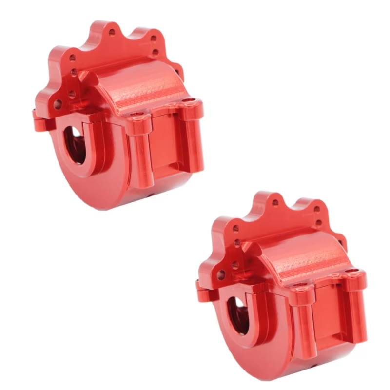 TOQPCZA RC Autoteile Für SG1603 Für SG1604 Für SG1605 UD1601 UD1602 1/16 Differential Getriebe Fall Gehäuse RC Auto Ersatzteile Zubehör(Red,2 pcs) von TOQPCZA