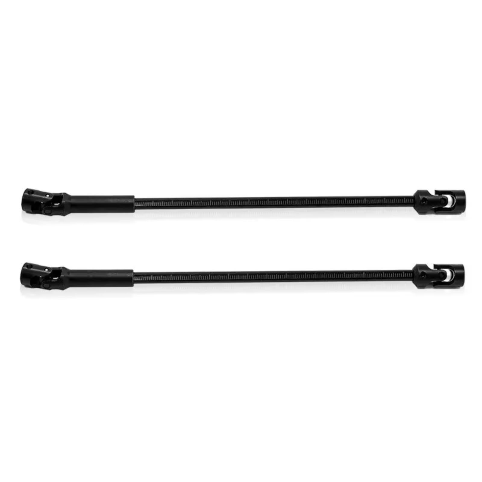 TOQPCZA RC Autoteile Für Scalers Für Capra Für SCX10 Pro 1/10 Stahl 85-230mm Auf Länge Geschnitten Antriebswelle Universal Joint Antriebswelle RC Auto Upgrade Teile Zubehör(2pcs) von TOQPCZA