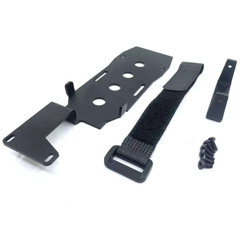 TOQPCZA RC Autoteile Für TRX-4 Für Defender 1/10 Metall Niedrigen Schwerpunkt RC Auto LiPo Batterie Fach Montage Halter RC Upgrade Teile Zubehör von TOQPCZA