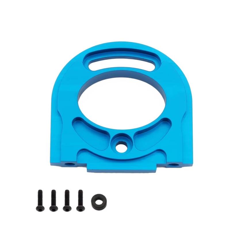 TOQPCZA RC Autoteile Für Tamiya Für TT-02 1/10 1 Pcs Blau Metall Motor Halterung Fernbedienung Auto Upgrade Teile Zubehör von TOQPCZA