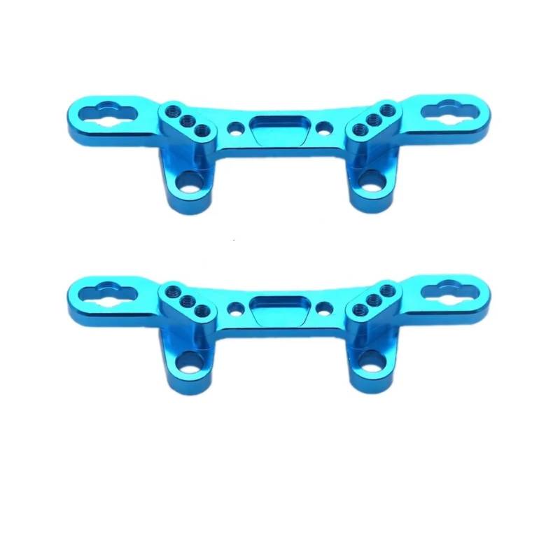 TOQPCZA RC Autoteile Für Tamiya Für TT-02 1/10 Metall Vorne Hinten Shock Tower Dämpfer Bleiben RC Auto Upgrade Teile Fernbedienung Auto Ersatz Teile(2 pcs) von TOQPCZA