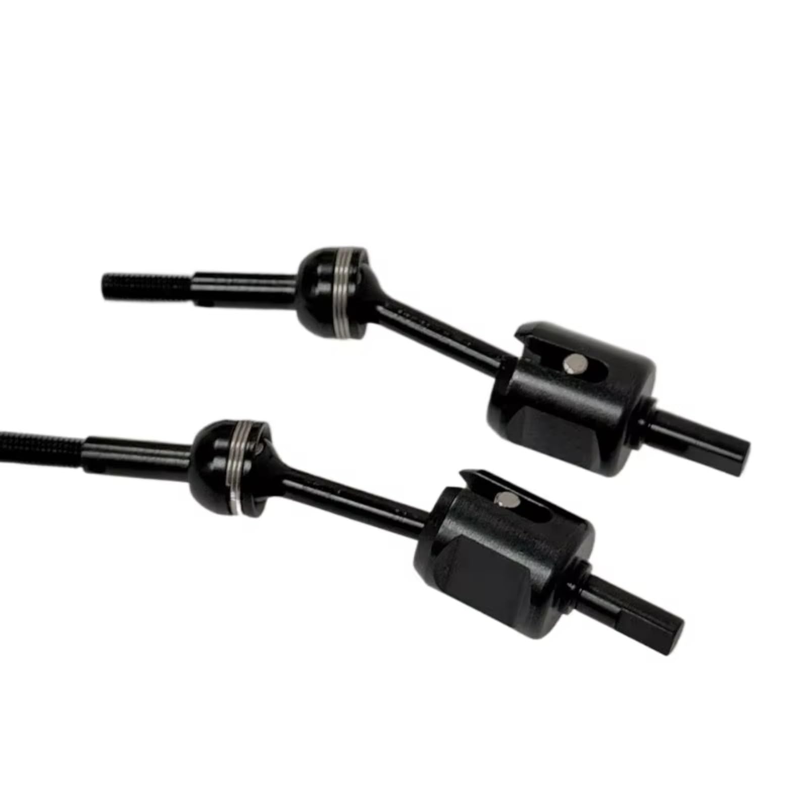 TOQPCZA RC Autoteile Für Tamiya Für TT01 Für TT02 1/10 Metall Antriebswelle CVD Und Getriebe Joint Cup Differential Tasse RC Auto Upgrade Teile Zubehör Ersatz(Size2) von TOQPCZA