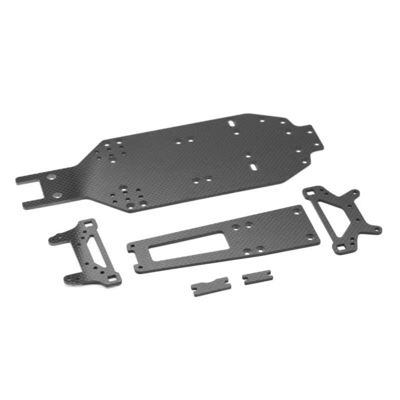 TOQPCZA RC Autoteile Für Tamiya TA02/TA-02SW Carbon Fiber Front Stoßdämpfer Stoßstange Befestigungs Platte RC Auto Upgrade Teile Ersatz Zubehör von TOQPCZA