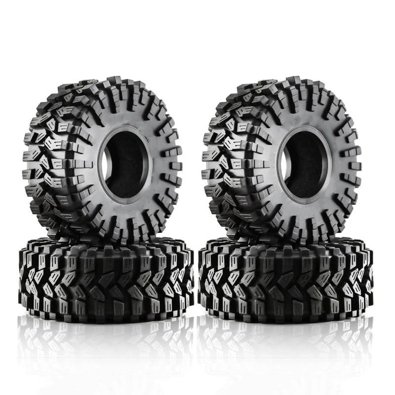 TOQPCZA RC Autoteile Für Traxxas Für Trx4 D90 Für Axial Für Scx10 90046 II III Für Redcat 1/10 RC Crawler Auto 120mm Gummi Reifen Rad Reifen Reparatur Und Ersatz Plus von TOQPCZA