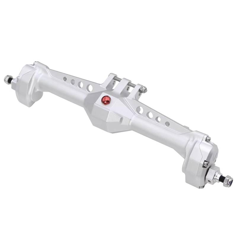TOQPCZA RC Autoteile Für Vanquish VS4-10 Für Phoenix F10 Für LCG 1/10 Vorne Hinten Portal Achse Komplette Set RC Crawler Für Chassis DIY Upgrade Teile(Silver,Rear Axle) von TOQPCZA