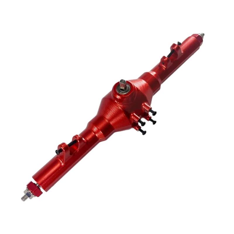 TOQPCZA RC Autoteile Für WLtoys 12428 12423 12427 12428-A 12428-B 12428-C Für Feiyue 1/12 RC Auto Metall Änderung Upgrade Teile Hinterachse Montage(Red) von TOQPCZA