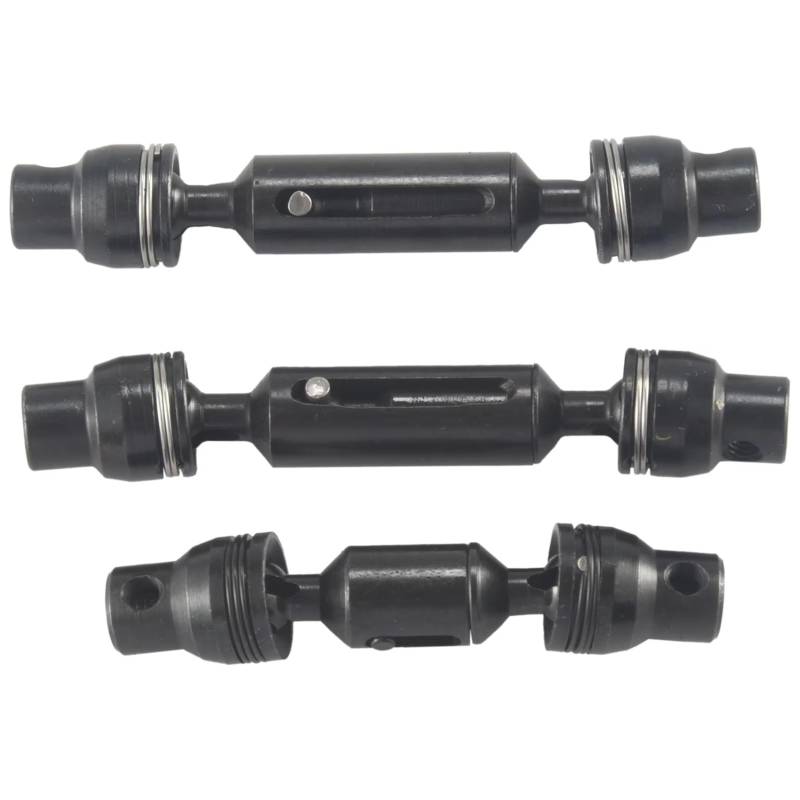 TOQPCZA RC Autoteile Für WPL B16 B36 Für JJRC Q60 Q63 Q64 MN77 FY004 6WD 1/16 3Pcs Metall Antriebswelle CVD RC Auto Upgrade Teile Ersatz Zubehör von TOQPCZA