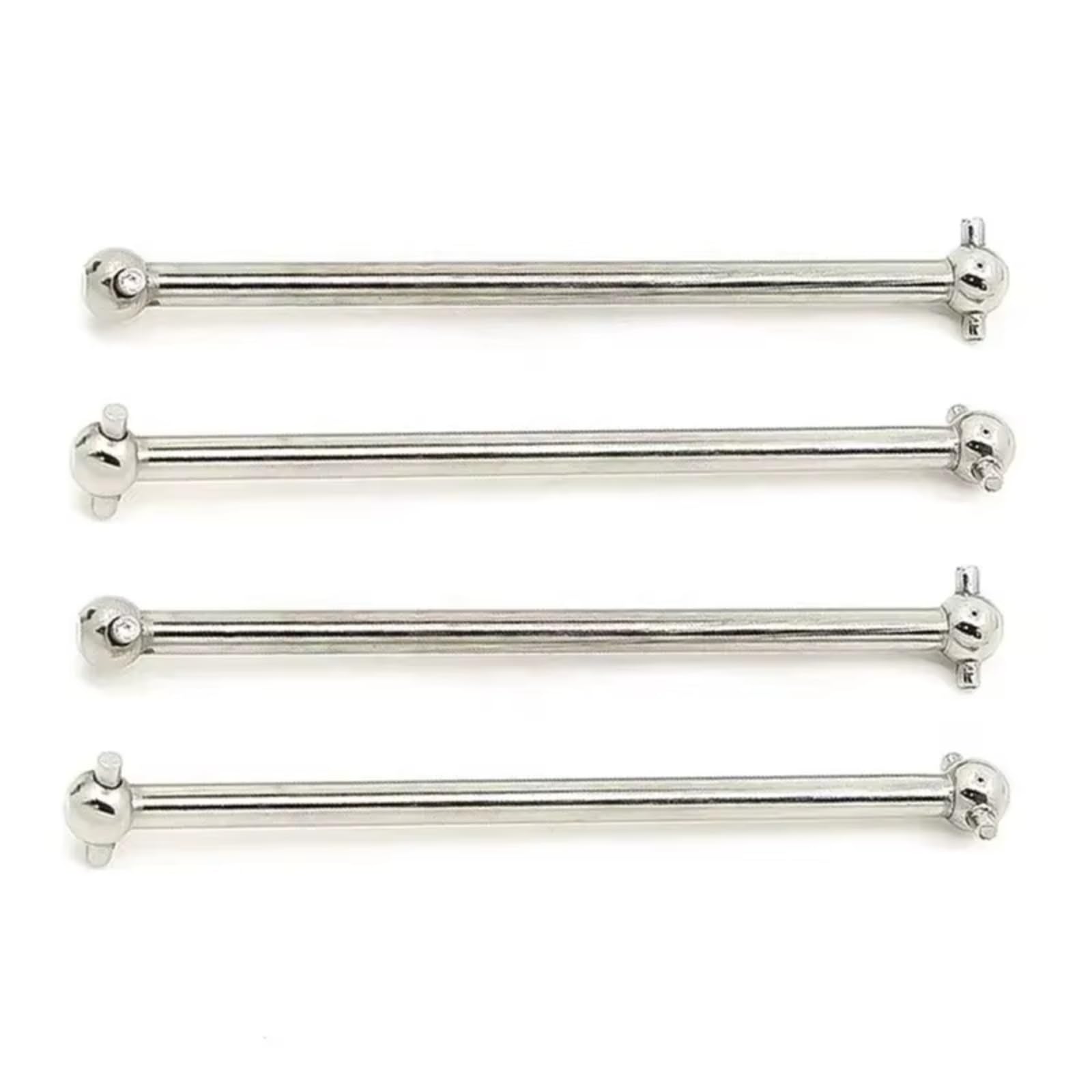 TOQPCZA RC Autoteile Für Wltoys 104001 1/10 4-teilige Metall-Hundeknochen-Antriebswelle RC-Auto-Upgrades Teile Zubehör Fernbedienung Auto Ersatzteile TOQPCZA RC Autoteile Für Wltoys 104001 1/10 4-teilige Metall-Hundeknochen-Antriebswelle RC-Auto-Upgrades Teile Zubehör Fernbedienung Auto Ersatzteile von TOQPCZA