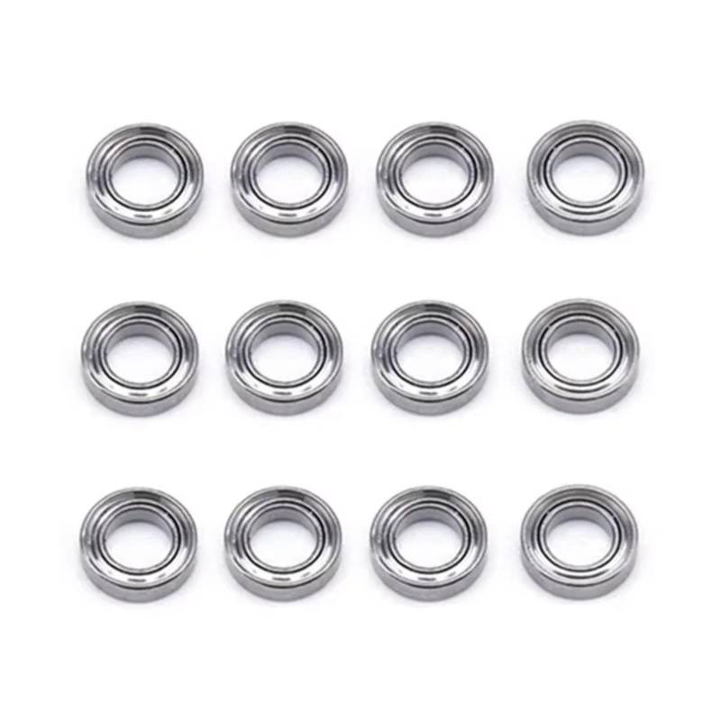 TOQPCZA RC Autoteile Für Wltoys Für 144001 1/14 124019 124018 1/12 12 Stücke 4x7x2mm Lager Ersatz Zubehör RC Auto Upgrade Teile Zubehör Ersatz von TOQPCZA