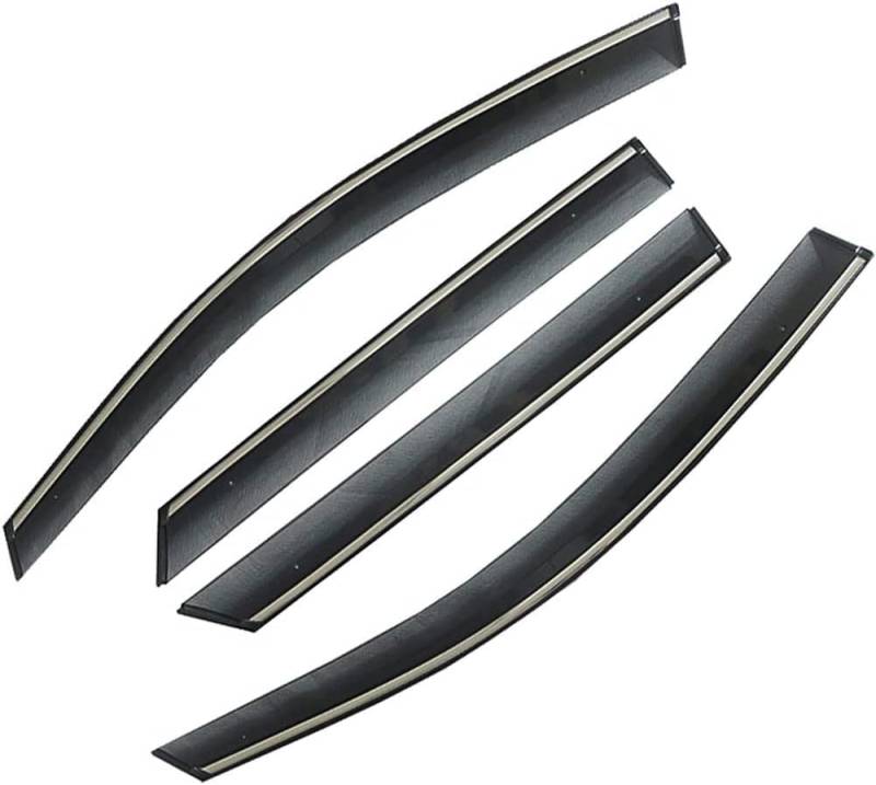 TORTES Autofenster Regenabweiser Windabweiser für Suzuki S Cross 2014-2019 Fenstervisiere Langlebiger Auto Zubehör Embellecedores y Integrierte Deflektoren von TORTES