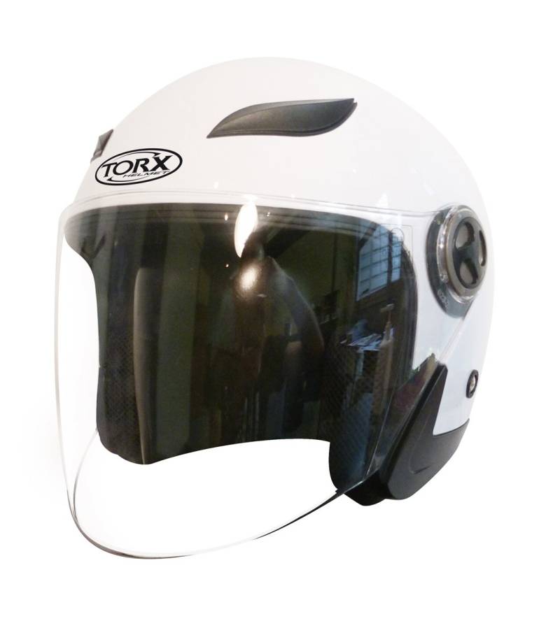 TORX Helm Moto jack3, weiß, Größe L von TORX