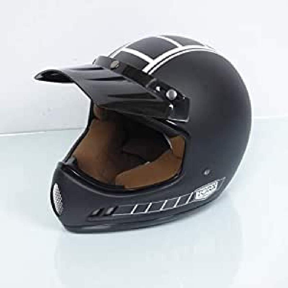 TORX Unisex Brad Legend Racer Motorradhelm, Noir mat, XS TORX Unisex Brad Legend Racer Motorradhelm, Noir mat, XS von TORX