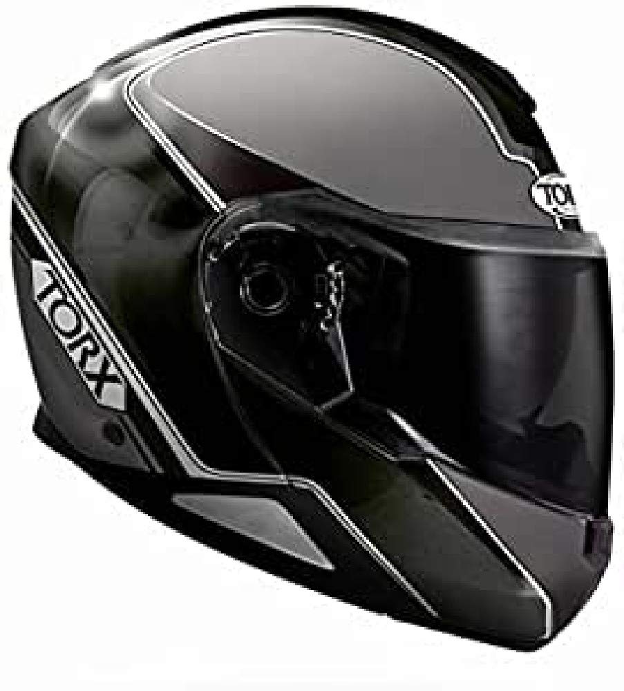 TORX Motorradhelme Neil 2, schwarz, Größe M von TORX