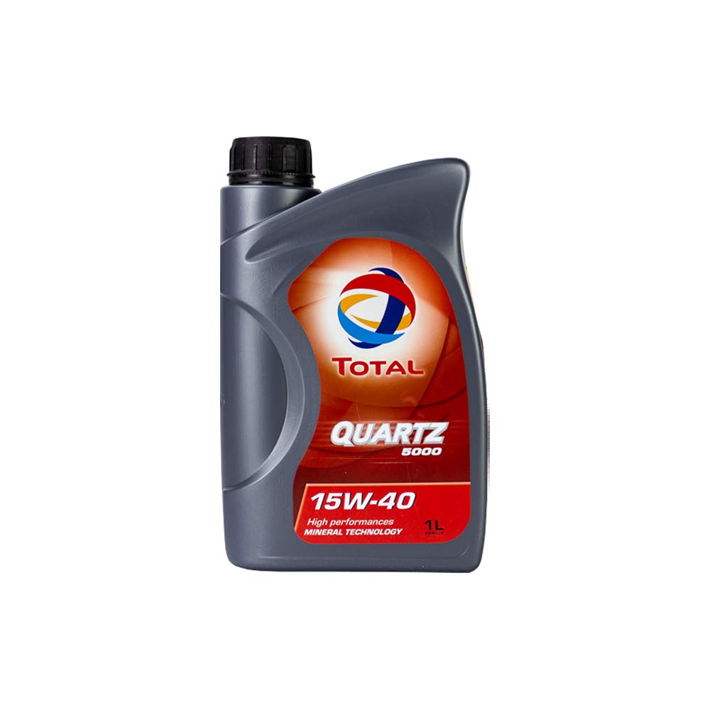 TOTAL QUARTZ 5000 15 W40 Multigrade Benzin/Diesel Motor, 1 Liter von TOTAL QUARTZ