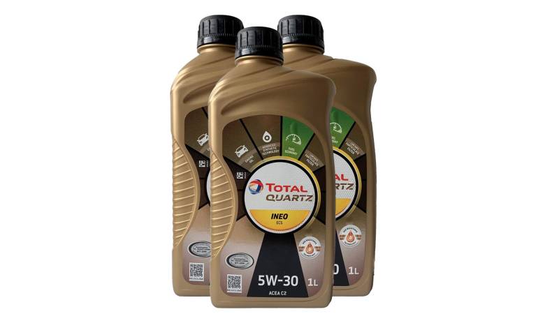 3L 3 Liter TOTAL QUARTZ INEO ECS 5W-30 Motoröl ACEA C2 PSA B71 2290 TOYOTA von Total