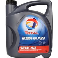 Motoröl TOTAL Rubia 7400 15W40 5L von Total