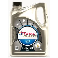 TOTAL Motoröl 10W-40, Inhalt: 4l, Teilsynthetiköl 2202891 von TOTAL