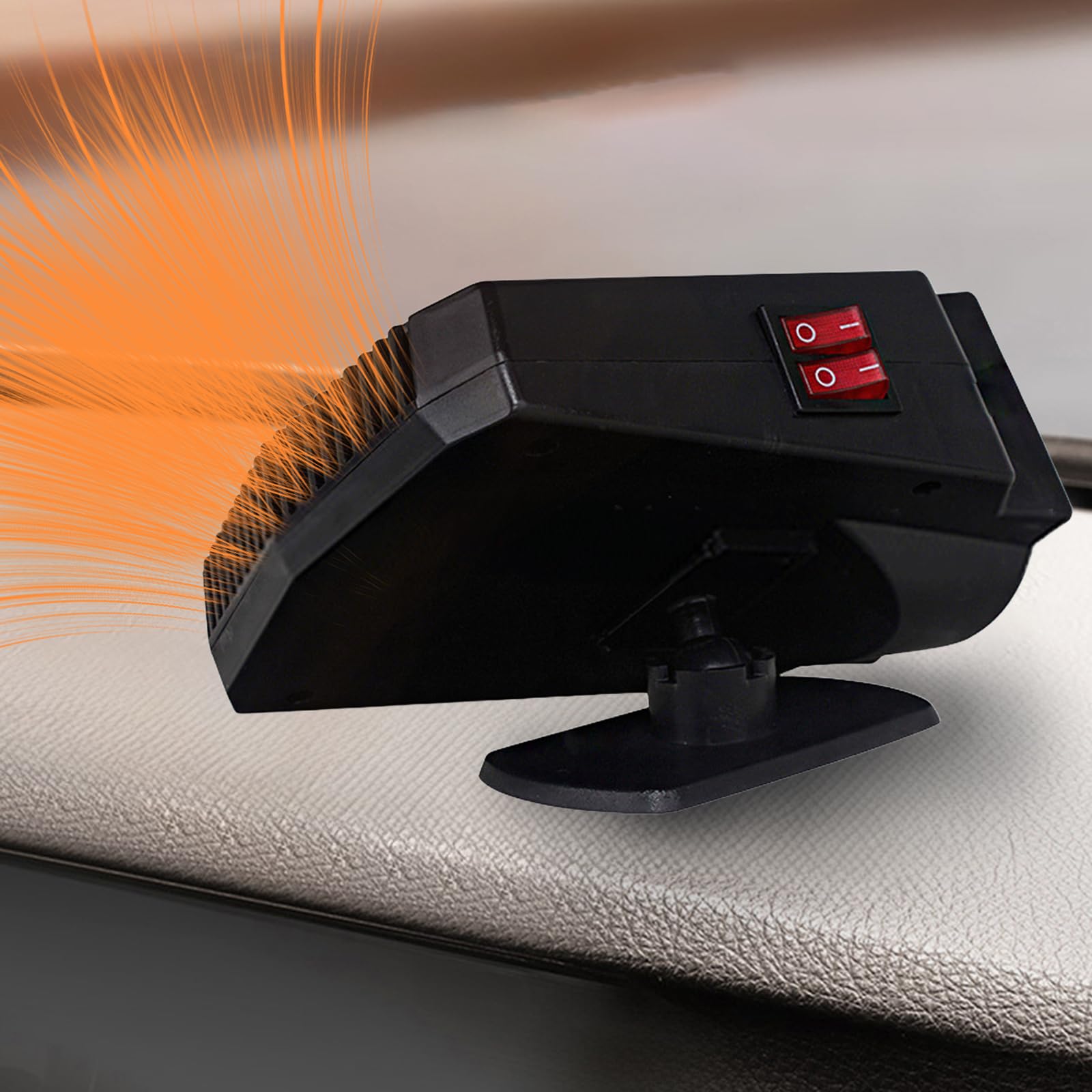 Heizlüfter Auto 12V Zigarettenanzünder, TOTMOX 200W 10A Tragbare Windschutzscheiben Heizung Defroster, Autoheizung Akku Fernsteuerung Standheizung Akkubetrieb, mit Purifier Air Funktion Heizlüfter Auto 12V Zigarettenanzünder, TOTMOX 200W 10A Tragbare Windschutzscheiben Heizung Defroster, Autoheizung Akku Fernsteuerung Standheizung Akkubetrieb, mit Purifier Air Funktion von TOTMOX