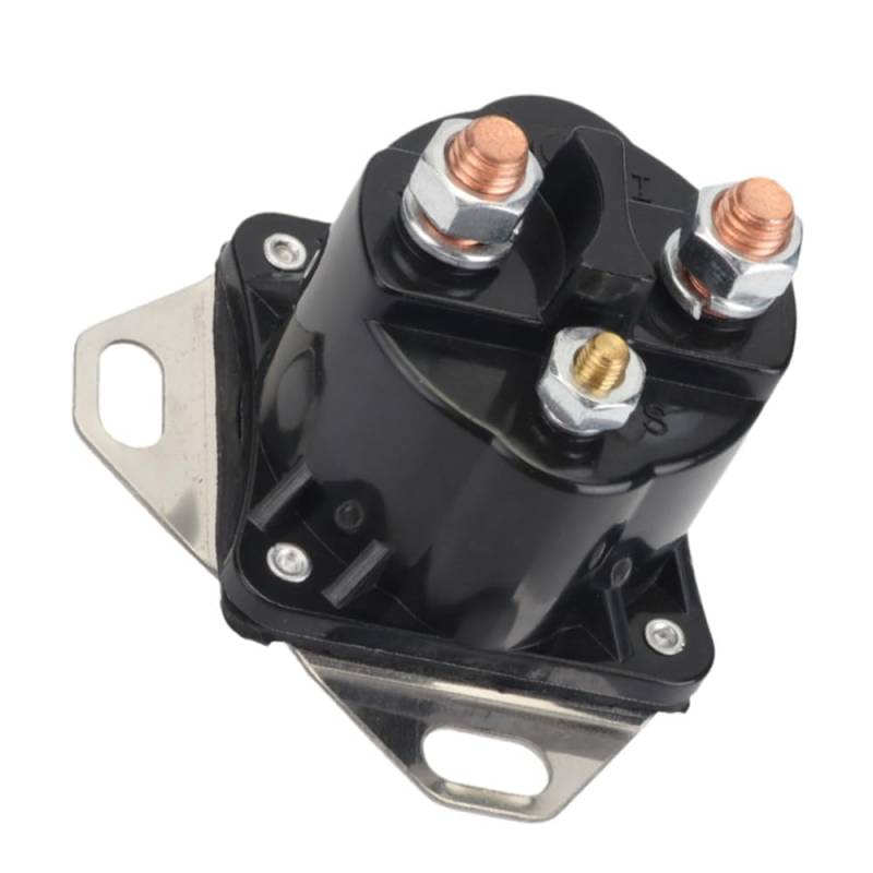 TOTMOX 12-V-Hochleistungs-Anlasser-Magnetrelais-Ersatz, 3-poliges wasserdichtes Relais, kompatibel mit Ford F-150 1985–2003, E5AZ-11450-A E5DF-11450-AA von TOTMOX