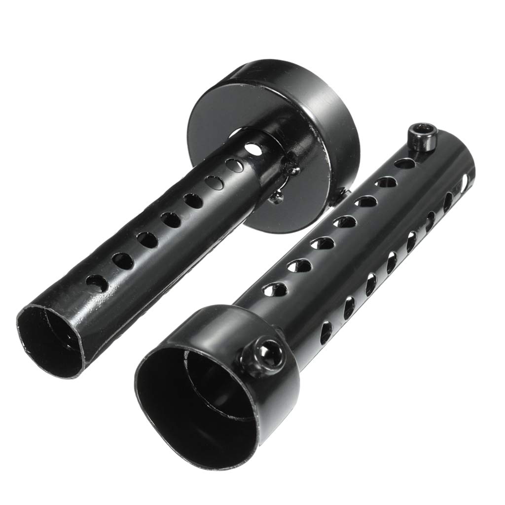 TOTMOX 2PCs 35mm Universal Motorrad Auspuff Schalldämpfer DB Killer Auspuff Schalldämpfer 35mm - Schwarz TOTMOX 2PCs 35mm Universal Motorrad Auspuff Schalldämpfer DB Killer Auspuff Schalldämpfer 35mm - Schwarz von TOTMOX