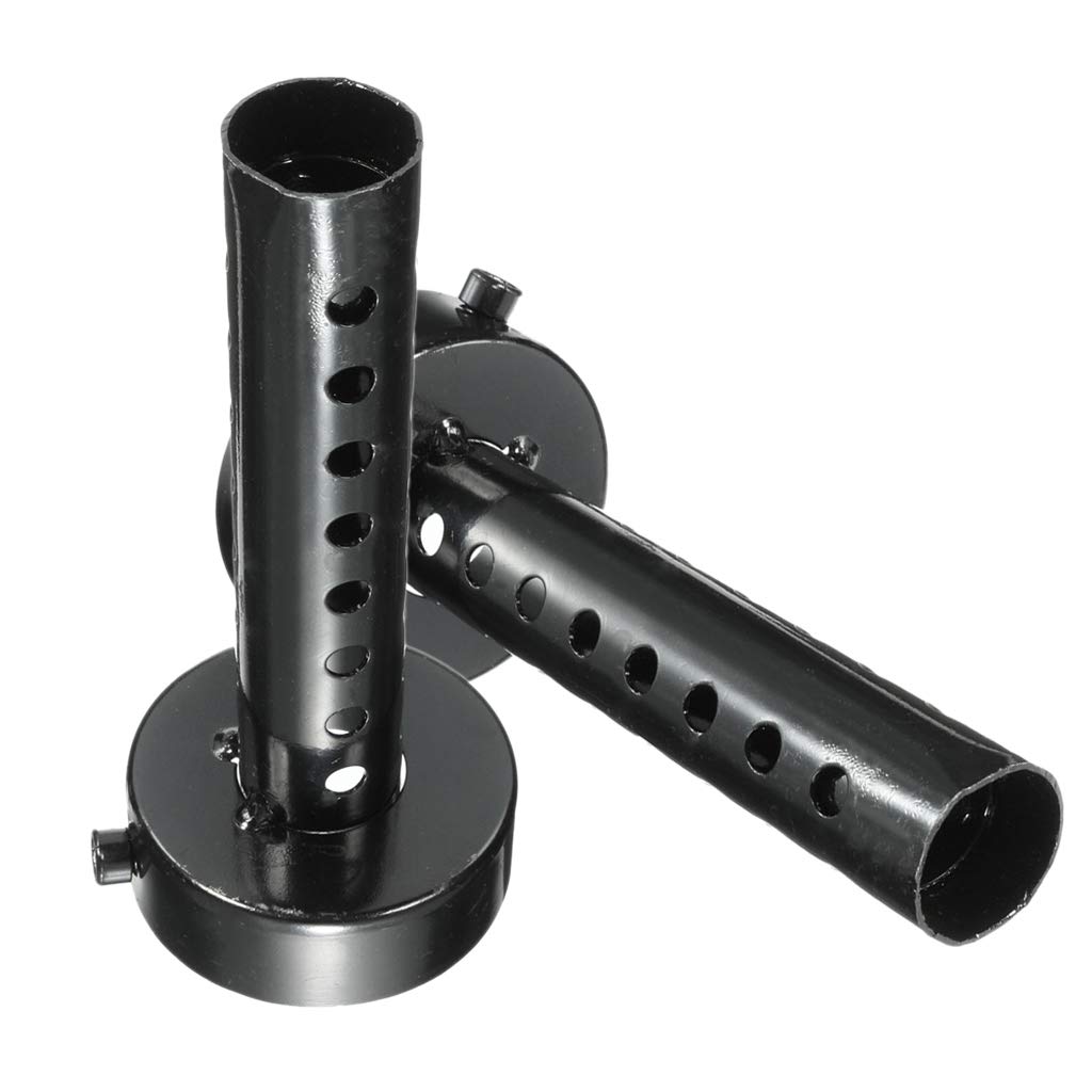 TOTMOX Auspuffschalldämpfer, 48 mm, universell, für Motorrad, DB Killer Auspuffschalldämpfer, 48 mm, Schwarz, 2 Stück TOTMOX Auspuffschalldämpfer, 48 mm, universell, für Motorrad, DB Killer Auspuffschalldämpfer, 48 mm, Schwarz, 2 Stück von TOTMOX