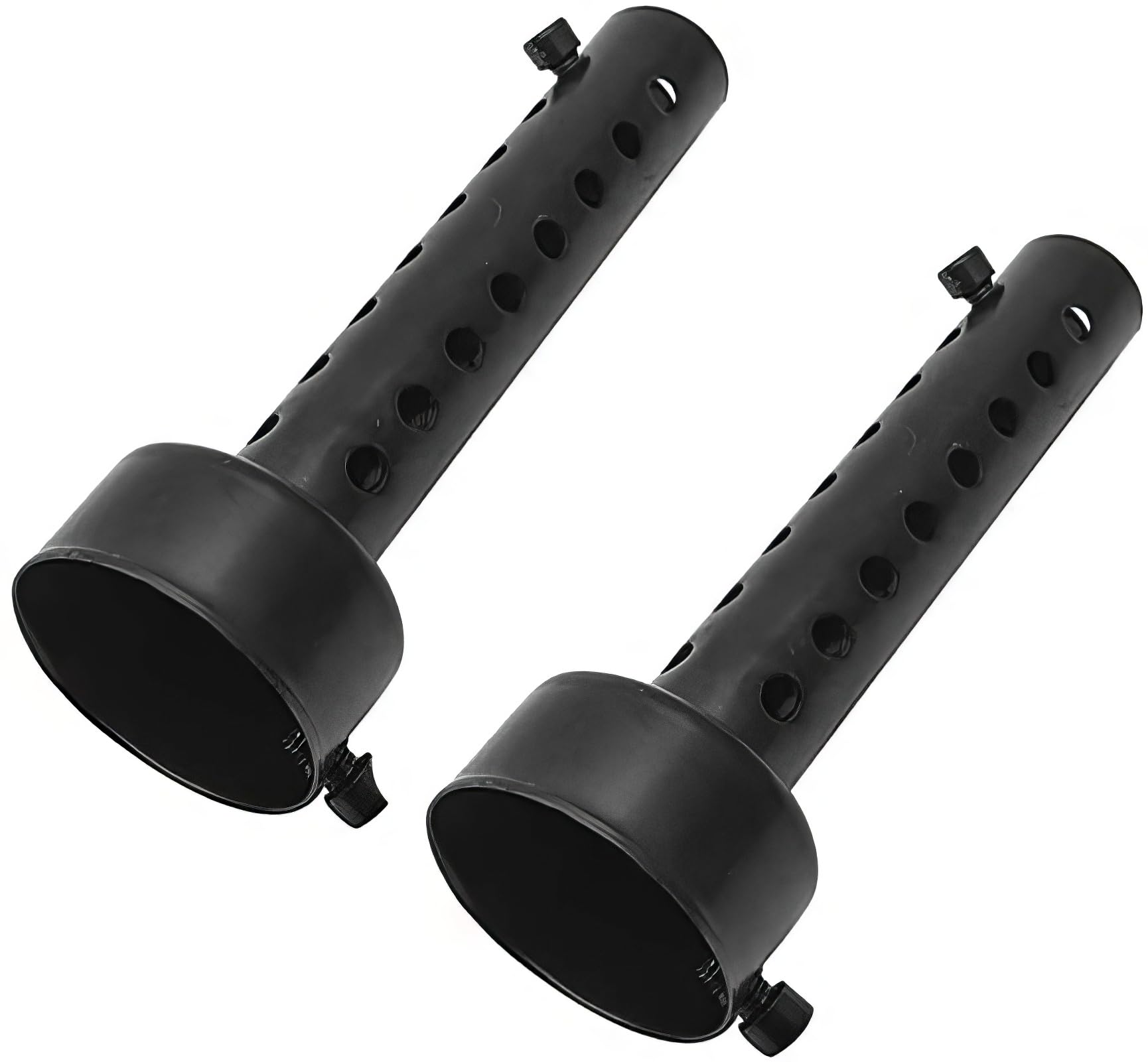 TOTMOX Auspuffschalldämpfer, 60 mm, universell, für Motorrad, DB Killer, Schalldämpfer, 60 mm, Schwarz, 2 Stück TOTMOX Auspuffschalldämpfer, 60 mm, universell, für Motorrad, DB Killer, Schalldämpfer, 60 mm, Schwarz, 2 Stück von TOTMOX