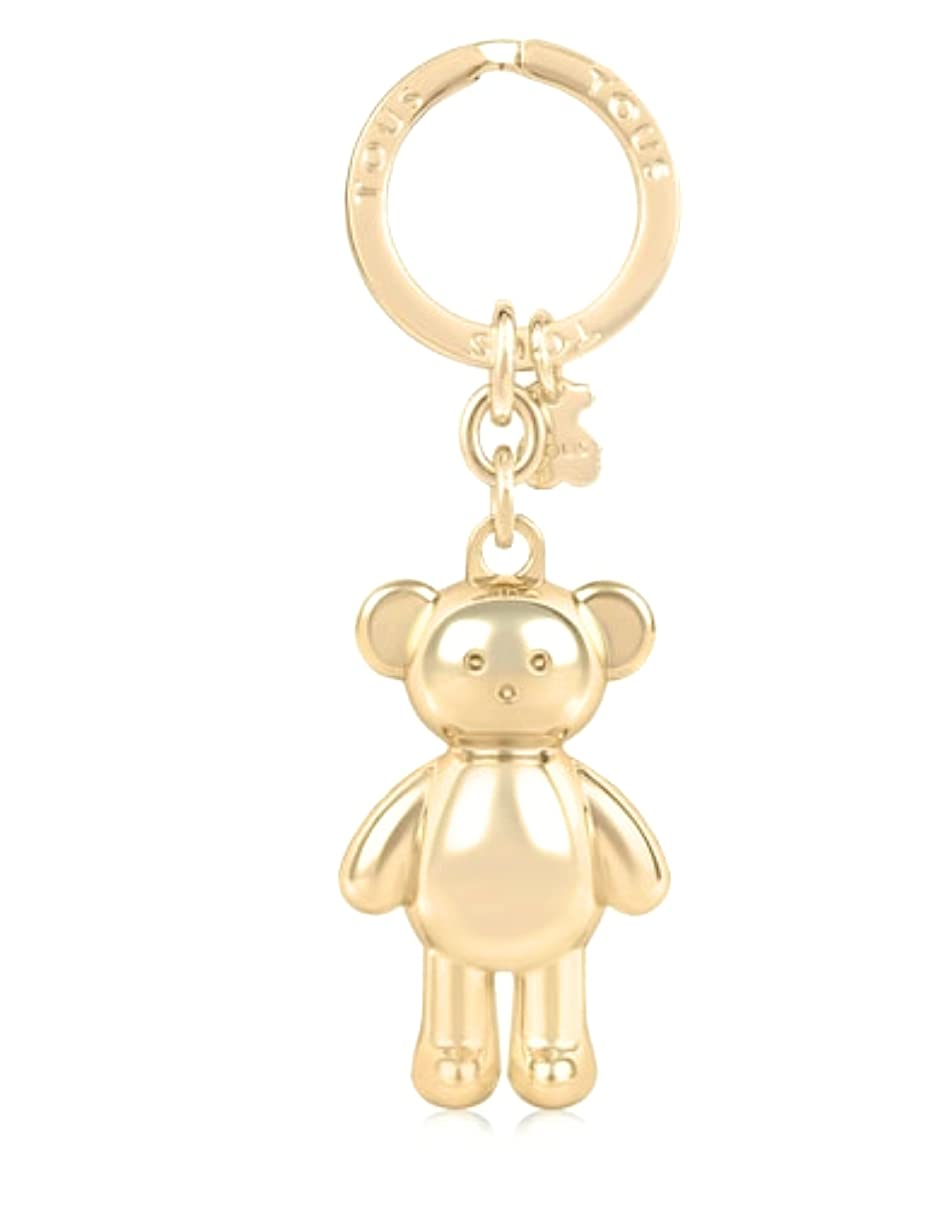 TOUS LLAVERO OSO TEDDY BEAR DORADO, Damen Schlüsselanhänger, Gold, Talla única - TOUS LLAVERO OSO TEDDY BEAR DORADO, Damen Schlüsselanhänger, Gold, Talla única - von TOUS