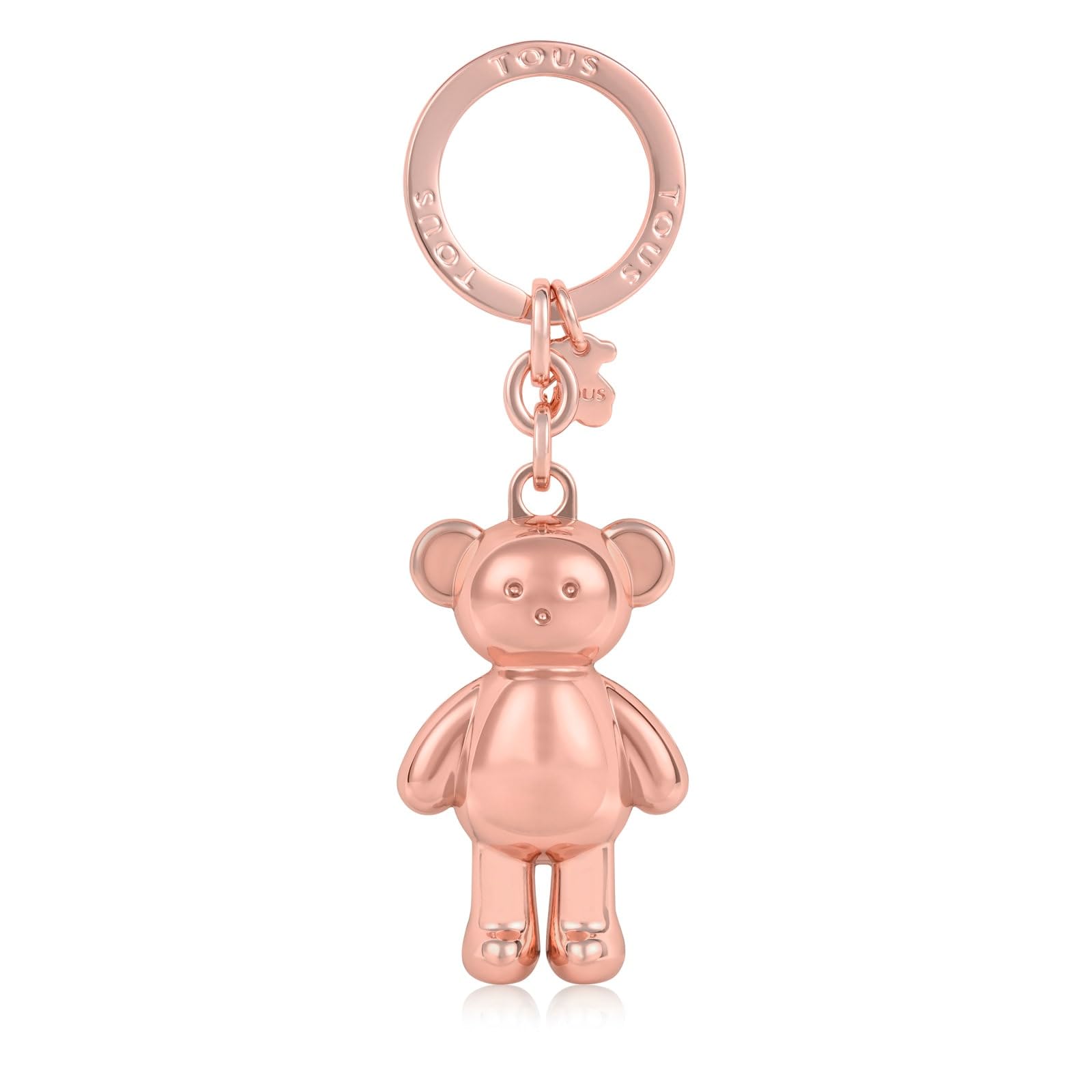 TOUS LLAVERO OSO TEDDY BEAR ROSA-DORADO, Damen Schlüsselanhänger, Gold, Talla única - TOUS LLAVERO OSO TEDDY BEAR ROSA-DORADO, Damen Schlüsselanhänger, Gold, Talla única - von TOUS