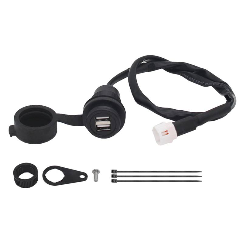 TOWARDSNAN USB Ladegerät Stecker Socket Adapter Für MT-09 MT07 XSR700 XSR900 Motorradzubehör USB Ladebuchse von TOWARDSNAN