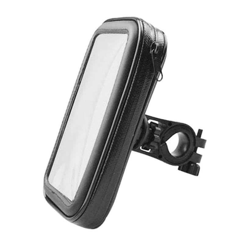 TOYANDONA 1 Set Handy Halter Für Bike Telefon wasserdichte Fall Schwarz Pu Telefon Halter Bike wasserdichte Beutel von TOYANDONA