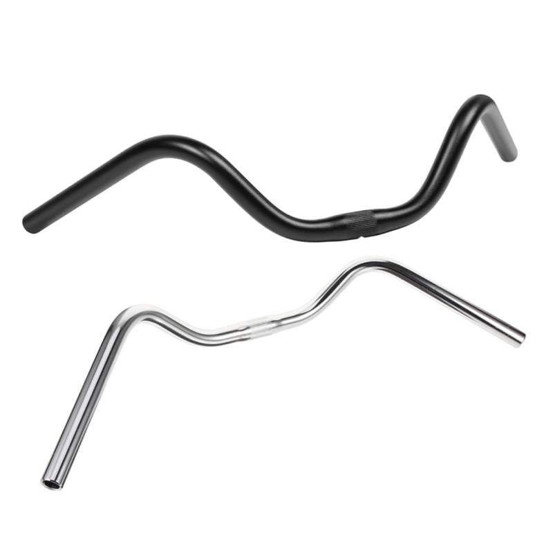 TOYANDONA 2 Stück Fahrradlenker Legierung Fahrradlenker U Förmiger Gebogener Lenker Mountainbike Biegelenker Fahrrad Ersatzlenker Metall Fahrradlenker Stangenzubehör Edelstahl von TOYANDONA
