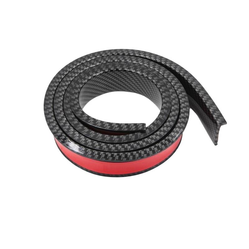 Auto Schmutzfänger Universal Gummi Auto Kotflügel Schutz Streifen Wasserdicht Auto Anti Scratch Radlauf Flügel Schutz Selbstklebende Spritzklappen(1.5 Meters - Carbon) von TPSOBRU
