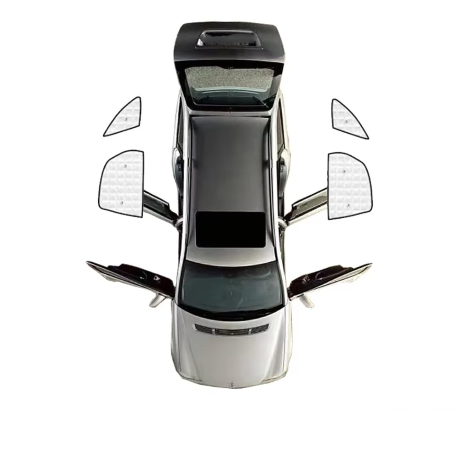 Auto Sonnenschutz Für Citroen Für Xsara Für Picasso 2000~2010 Auto Vorne Hinten Seite Sonnenschutz Fenster Sonnenschutz Deckt Volle Sonnenblenden(Rear Windows) von TPSOBRU