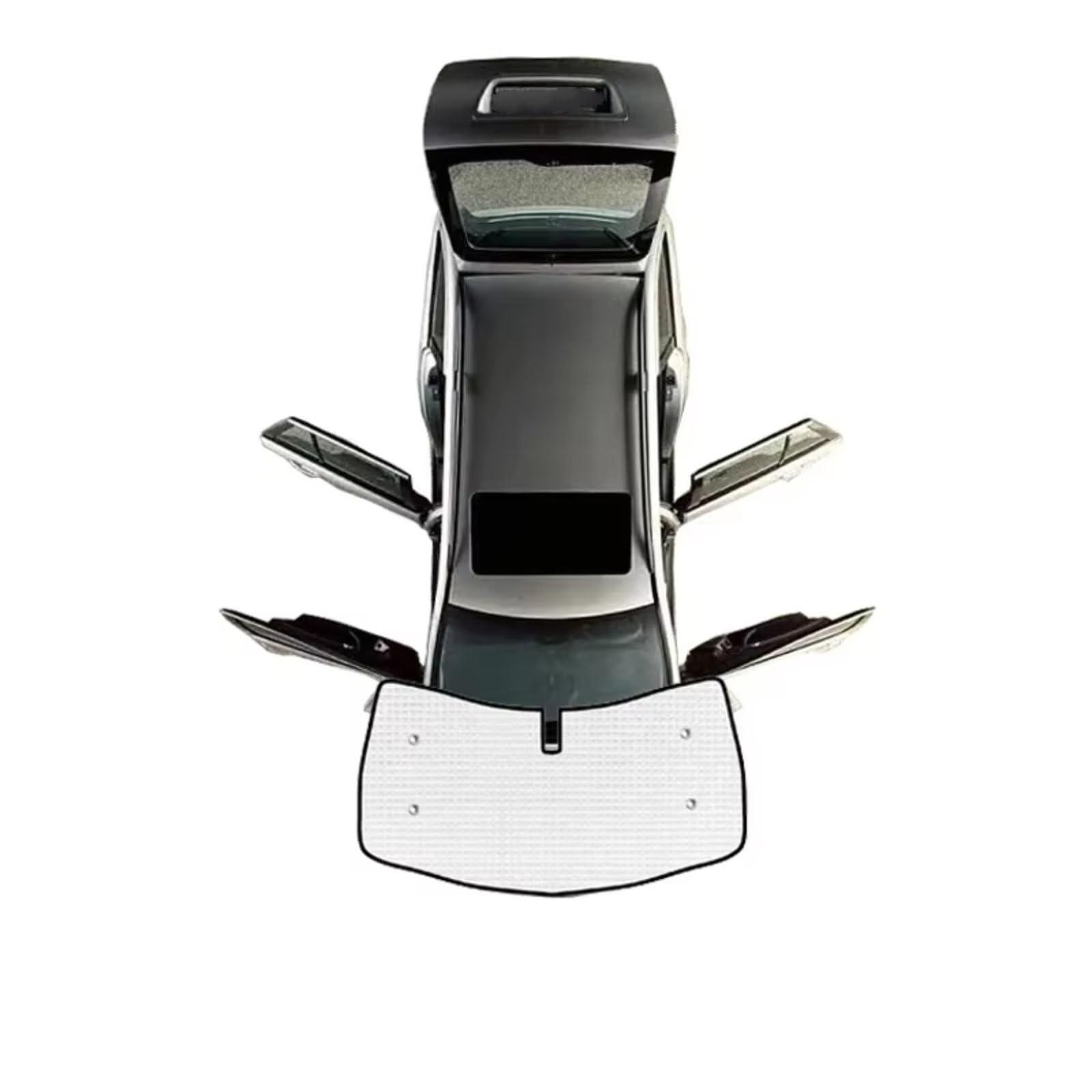 Auto Sonnenschutz Für Ford Für Explorer U502 MK5 2011~2019 Auto-Sonnenschutz Windschutzscheibe Anti-UV-Visier Sonnenschutzabdeckung Innenteile(Front Windshield) von TPSOBRU