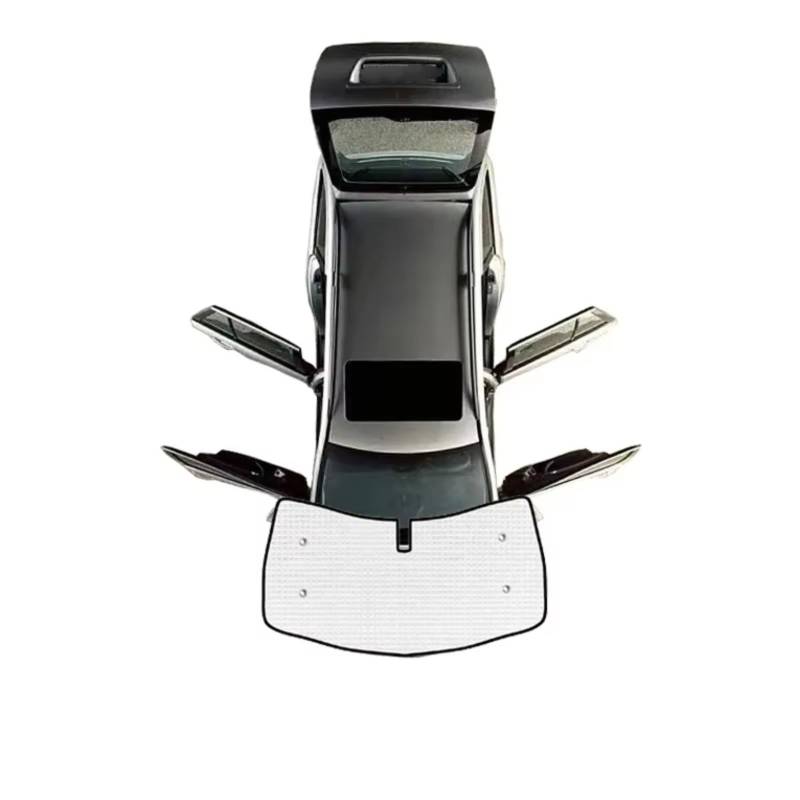 Auto Sonnenschutz Für Ford Für Explorer U502 MK5 2011~2019 Auto-Sonnenschutz Windschutzscheibe Anti-UV-Visier Sonnenschutzabdeckung Innenteile(Front Windshield) von TPSOBRU