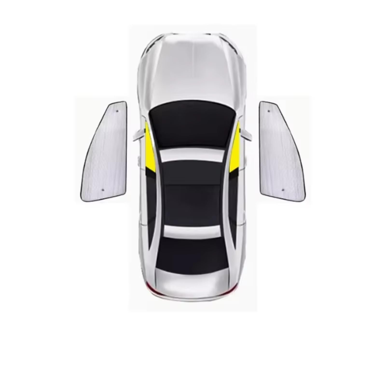 Auto Sonnenschutz Für Für Touran 1T 2003~2015 Auto Windschutzscheibe Sonnenschutz Wärmedämmung Auto Teile Sonnenblende Sonnenschutz(Front Windows) von TPSOBRU