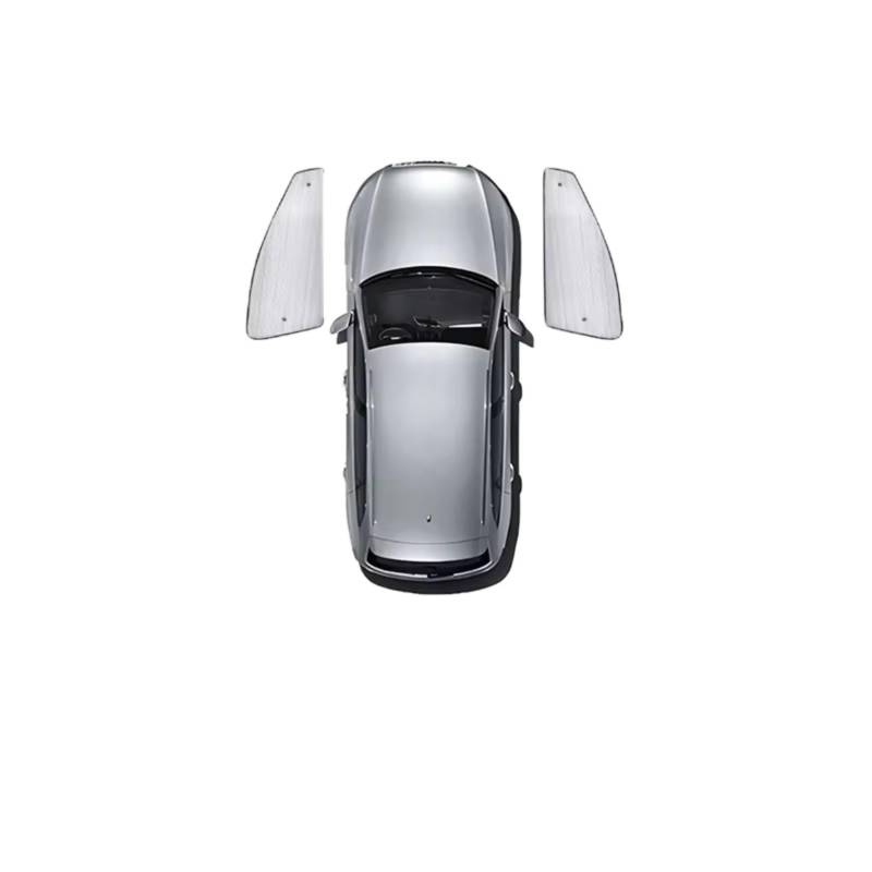 Auto Sonnenschutz Für Geely Für Boyue Cool G426 2023-2025 Passgenauer Sonnenschutz An Der Seitenwindschutzscheibe Schützt Die Privatsphäre Sonnenblende(2pcs Front Windows) von TPSOBRU