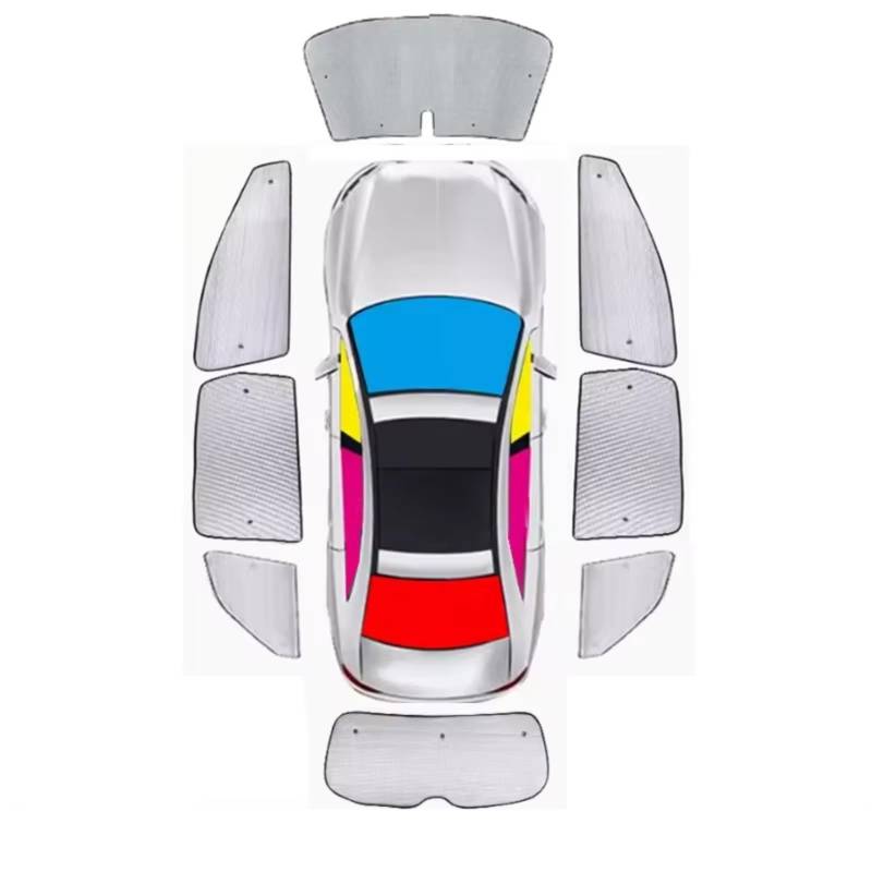 Auto Sonnenschutz Für Inspire Für Accord CV4 2019~2025 Auto Wärmedämmung Sonnenschutz Sonnenschutz Windschutzscheibe Visier Sonnenschutz(Car Full Set) von TPSOBRU