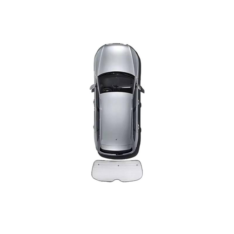 Auto Sonnenschutz Für Jaecoo J6 Für ICar 03 2023 2024 2025 2026 Sonnenschirm Custom-Fit Seite Windschutzscheibe Schatten Sonnenblende Anti-Uv(Rear Windshield) von TPSOBRU
