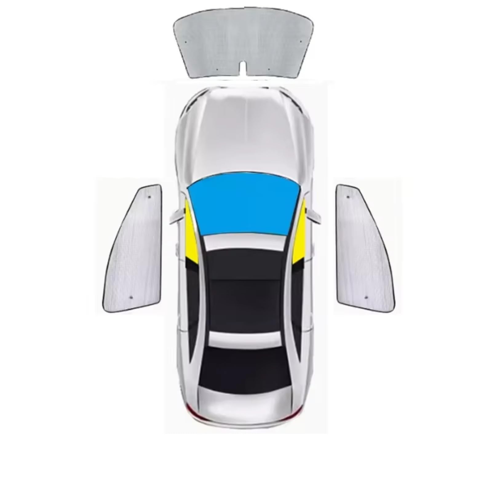 Auto Sonnenschutz Für Koleos Für Samsung Für QM5 HY 2007~2016 2010 Windschutzscheiben-Sonnenschutz Wärmedämmung Autoteile Sonnenblende Sonnenschutz(Front 3 Pieces) von TPSOBRU