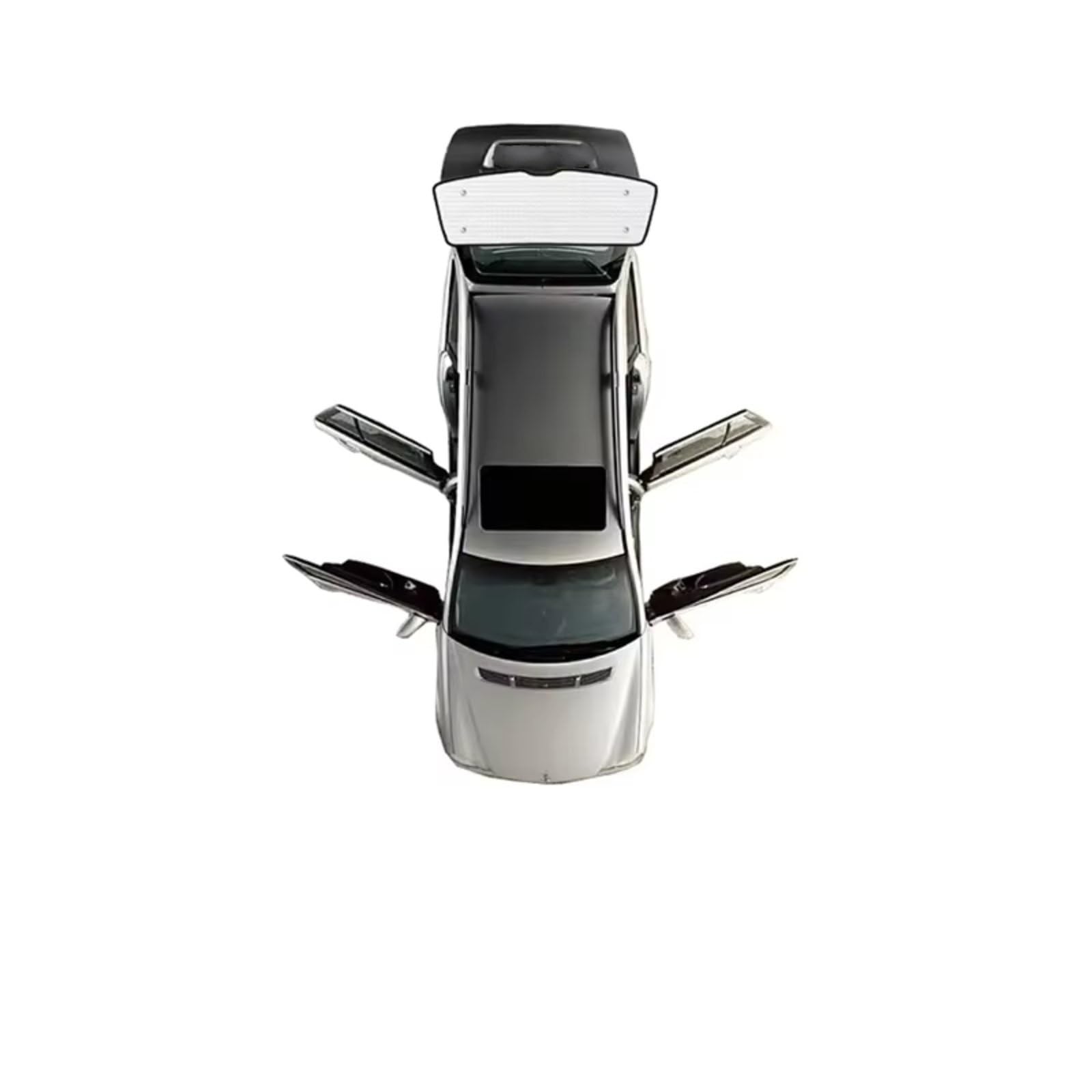 Auto Sonnenschutz Für Leapmotor C16 2024 2025 2026 Fenster Bildschirm Schatten Sonnenschutzmittel Sonnenblende Blöcke UV Rays(Rear Windshield) von TPSOBRU